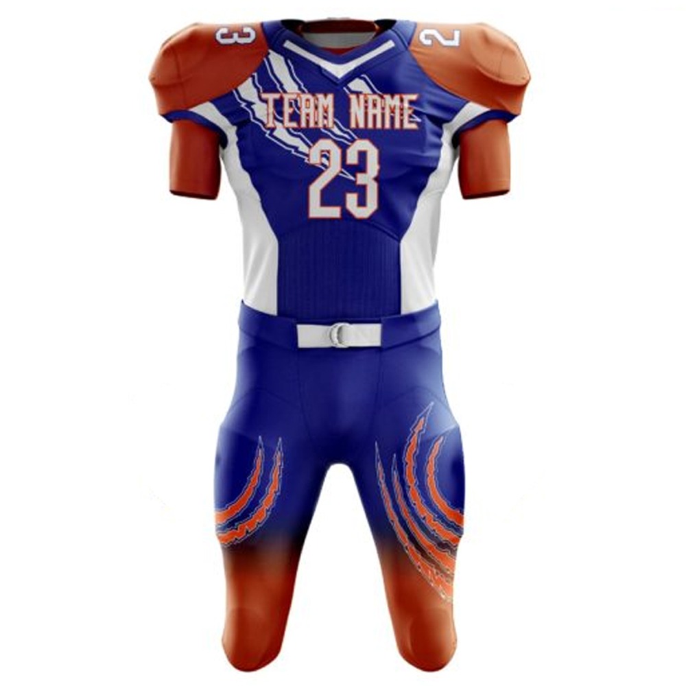 American Football Uniform 08 (3) Breathable American Football Uniforms