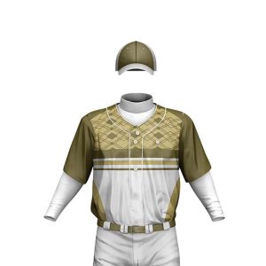 Polyester baseball uniform