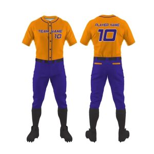 Stretch baseball uniform