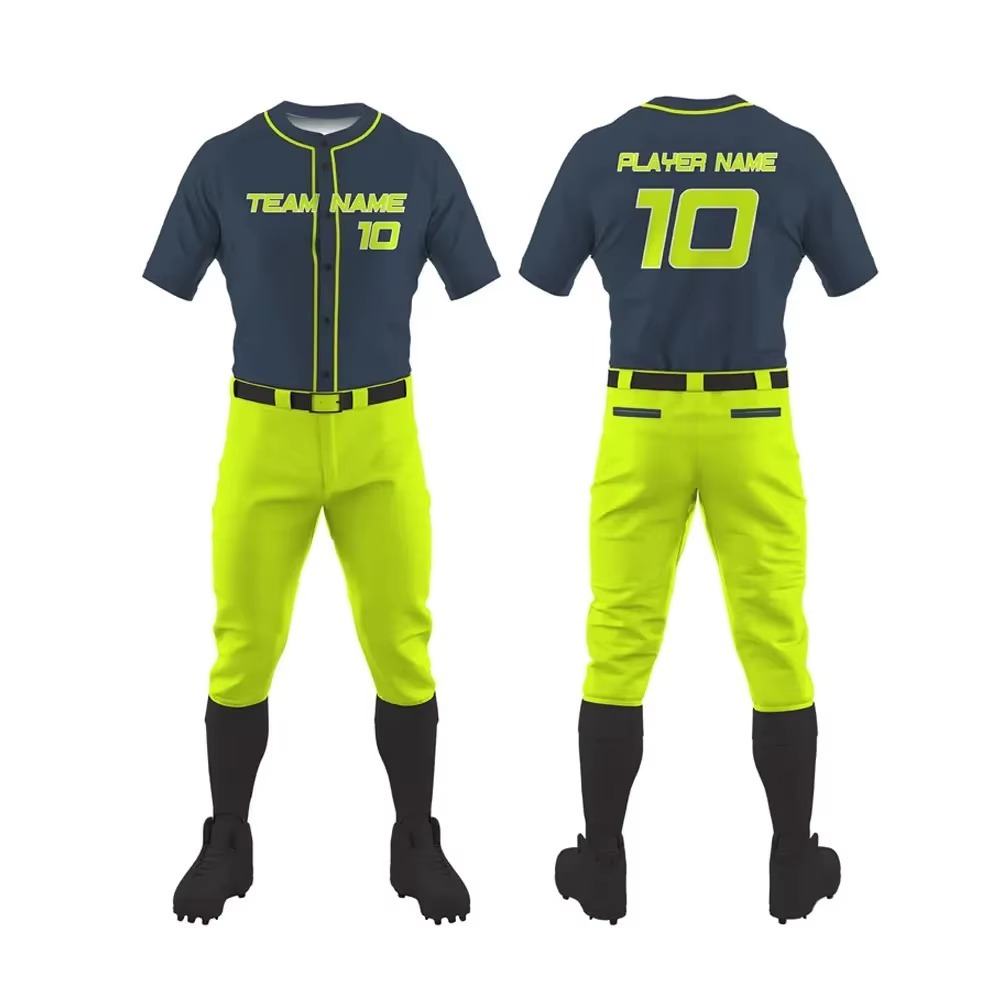 Baseball Uniform -10 (1) Baseball uniform export quality