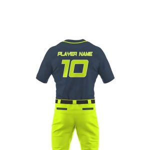 Professional team baseball uniform