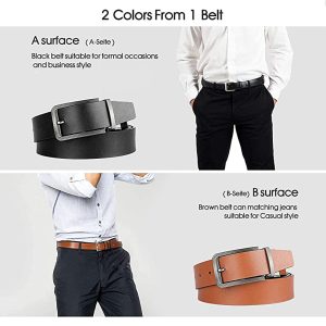 formal leather belt