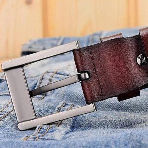 durable leather belt