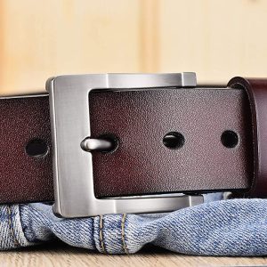 classic men leather belt