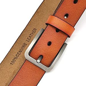 smooth leather belt