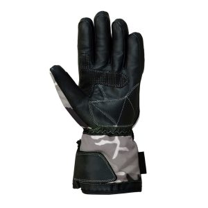 Knuckle protection motorbike gloves