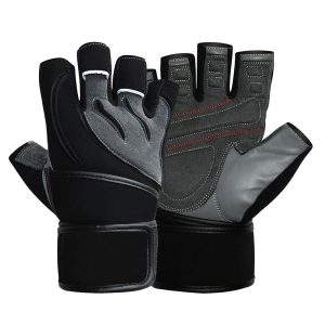 pro wristwrap weightlifting gloves
