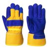 gloves at work