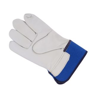 Industrial leather gloves