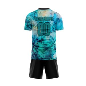 Soccer uniform breathable fabric