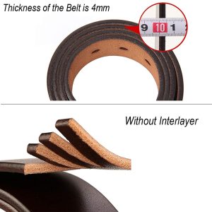 leather belt for jeans men