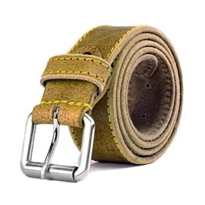 men leather belt black brown
