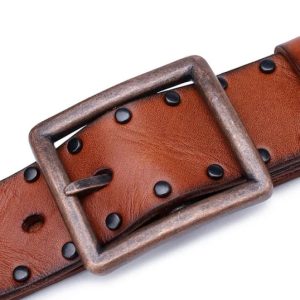 men classic leather belt