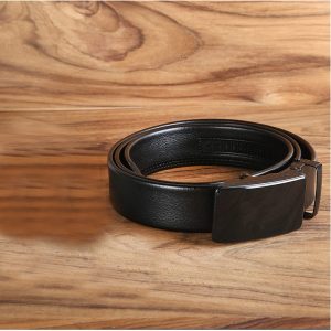 men leather belt with buckle