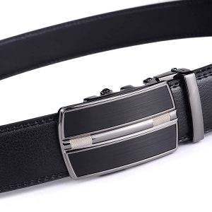 leather belt men genuine cowhide