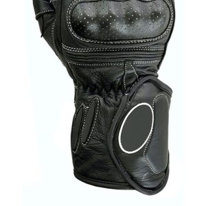Motorbike gloves knuckle guard