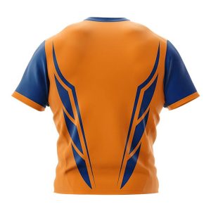 Custom embroidered rugby uniform