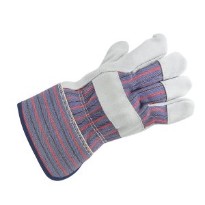 Work gloves with adjustable cuff